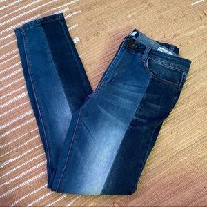 Paneled Jeans